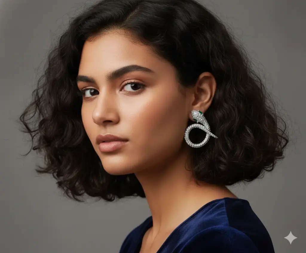 Serpent Stud Earrings SR23