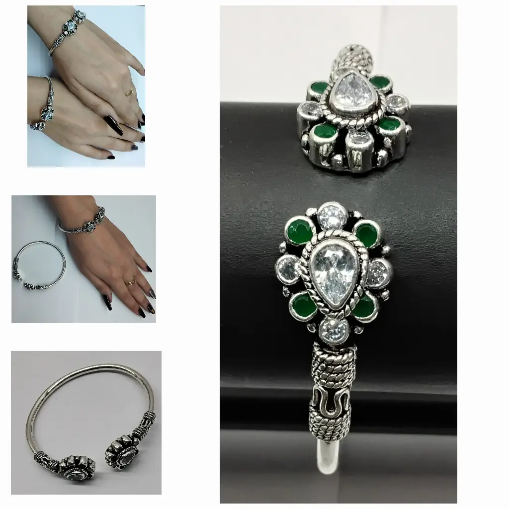 Emerrelled/cubic ziconia bracelet kada single SD07