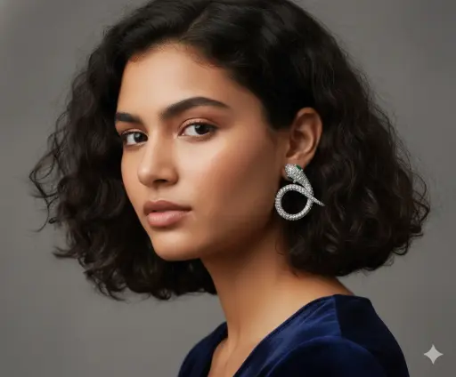 Serpent Stud Earrings SR23