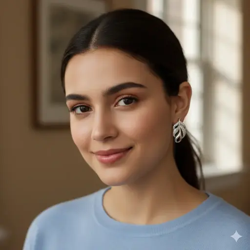 Leaf Stud Earrings SR21